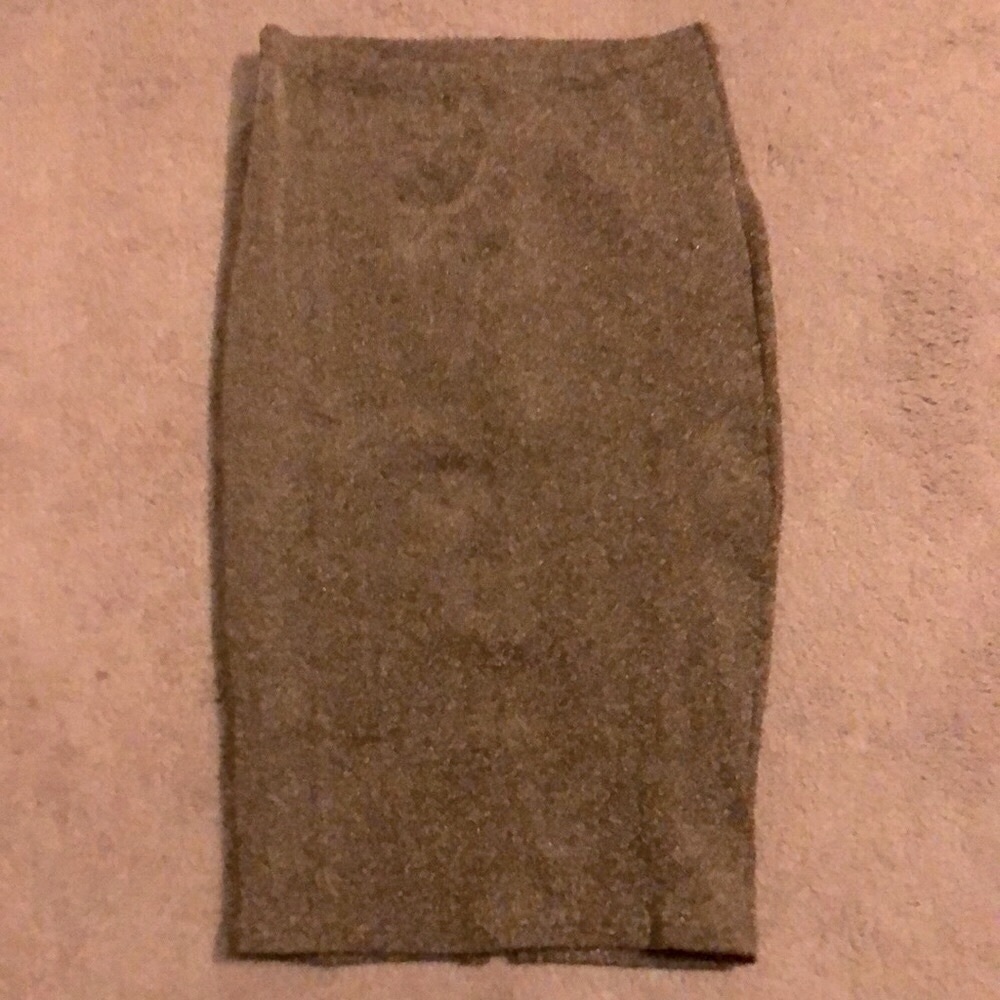 Metallic Gold Shaper Skirt LIKE NEW!!